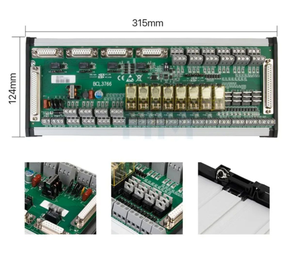 کارت خروجی BCL3766 کنترلر دستگاه لیزر