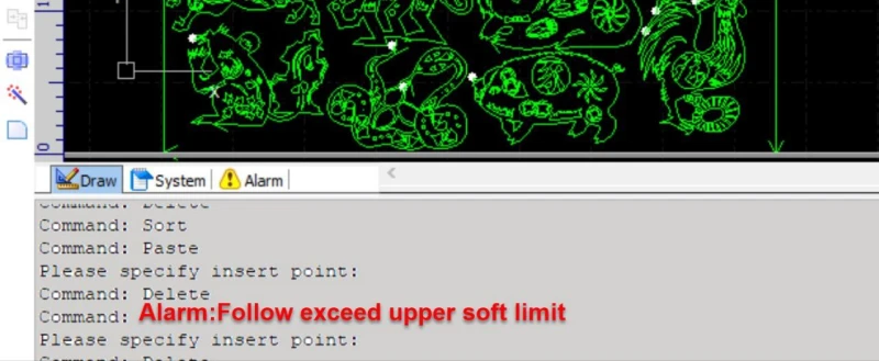 follow exceed upper soft limit