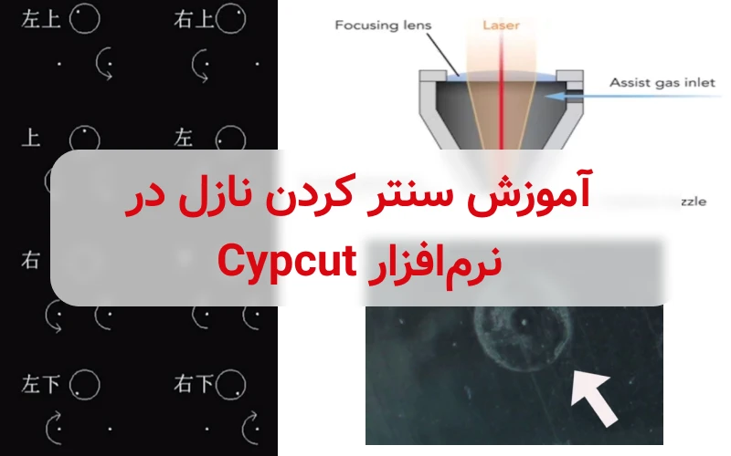 آموزش سنتر کردن نازل