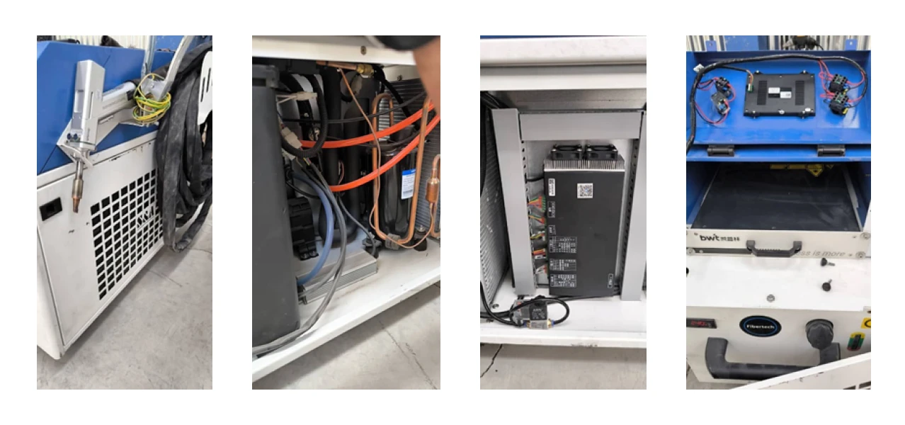 قطعات دستگاه جوش لیزر فایبر